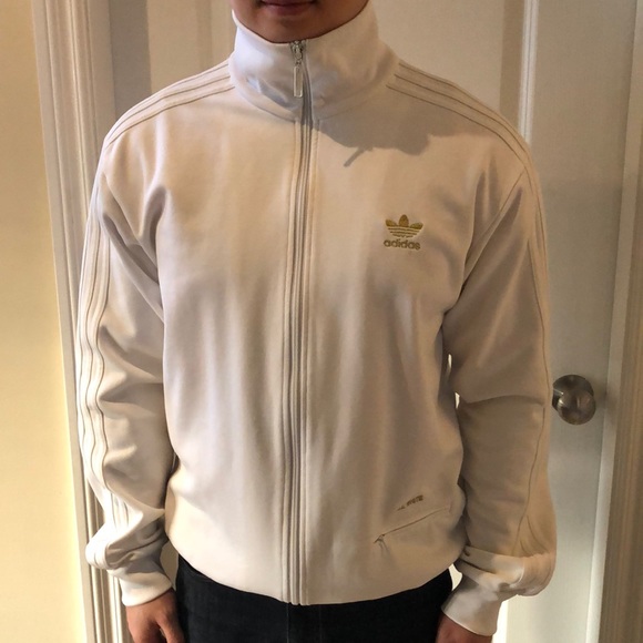 Vintage Adidas “All White” track jacket - Picture 5 of 7